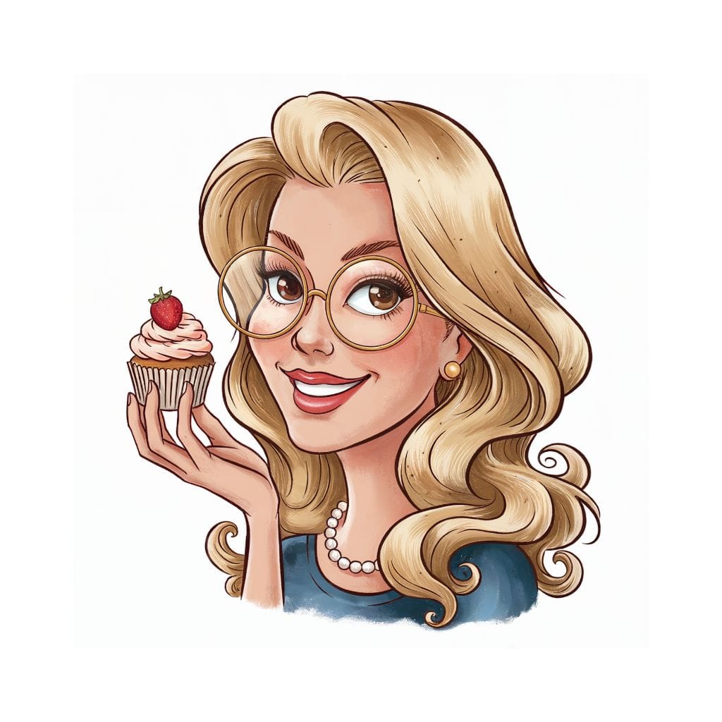 Portrait of Annie at Crumbly Tales